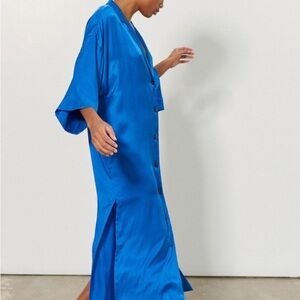 Mara Hoffman Blue Midi Dress